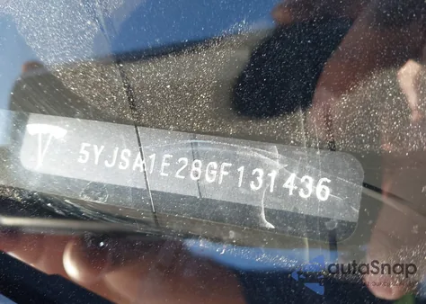 2016 Tesla Model S 60D/70D/75D/85D/90D из США, поврежденный, VIN 5YJSA1E28GF131436